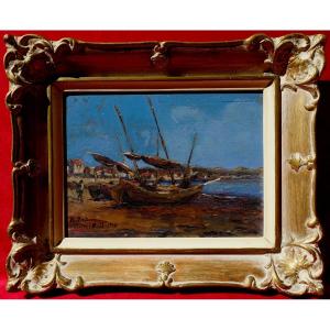 Chine 1913 – Peintre à Identifier -