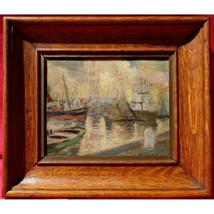 Louis Thévenet (1874-1930) - Anvers 1904 – Fauvisme Brabançon -