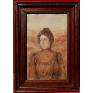 Franz De Merlier (1878-1974) - Distraite 1899 -