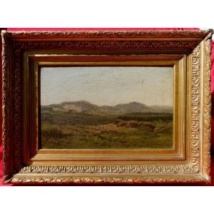 Louis Robbe (1806-1887) - Les Dunes de La Panne 1880 -