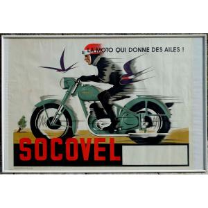 Original 1948 Poster - Socovel 200 Cm³ -