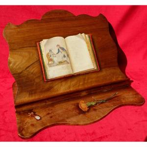 Late 19th-century Trompe-l'œil Painted Lectern -