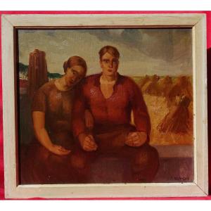 Jos De Smedt (1894-1970) - Les Amoureux 1935 -