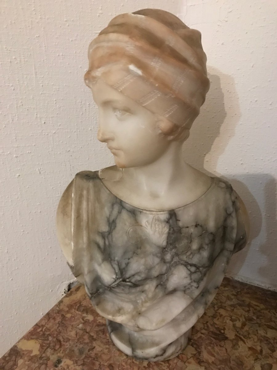 Marble Head Of Woman 1920