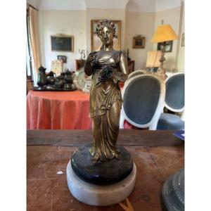 Magnificent Gilded Bronze From The Directoire Period