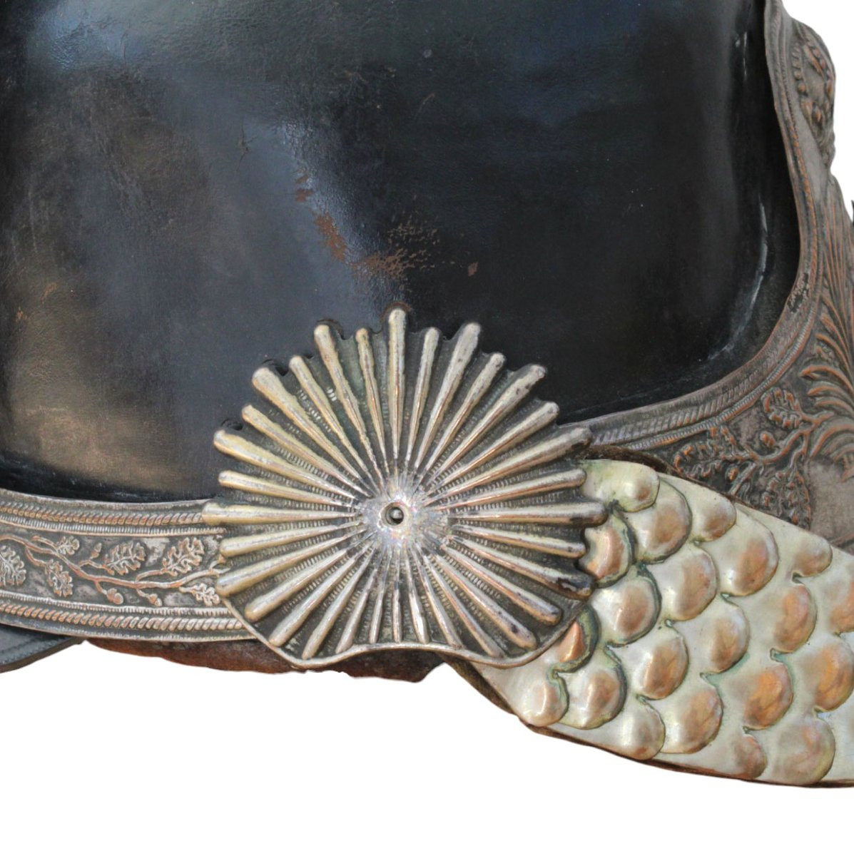 Français 1814 Garde Nationale A Cheval Caque-photo-2