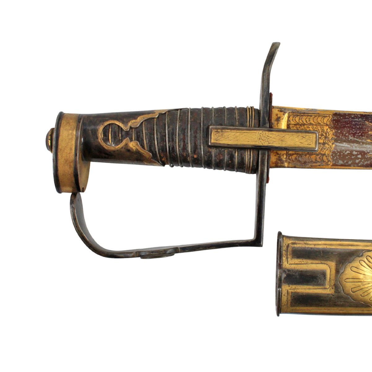 Sabre de Général Hussard du Premier Empire-photo-4