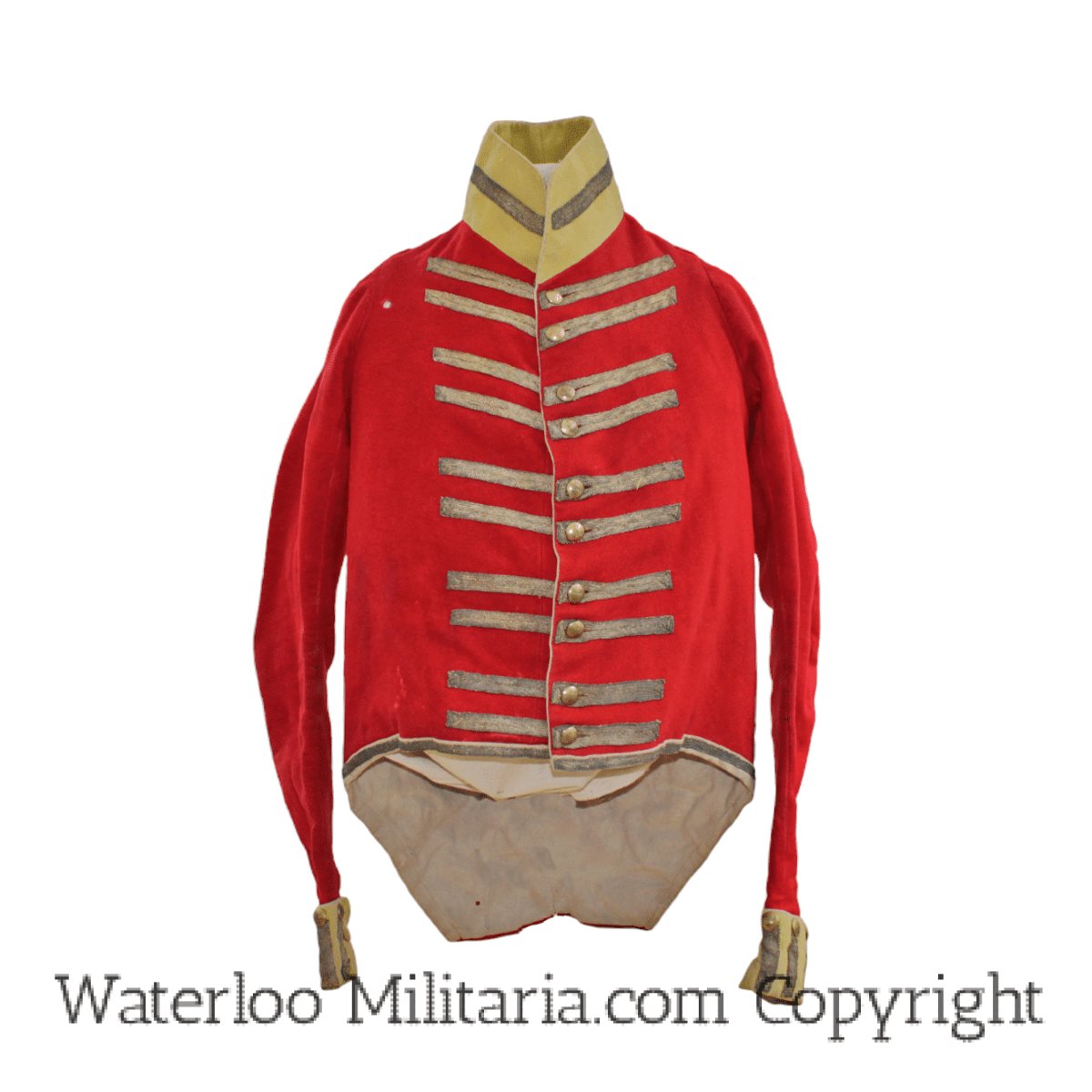 Georgian Officer’s York Volunteers Coatee-photo-1