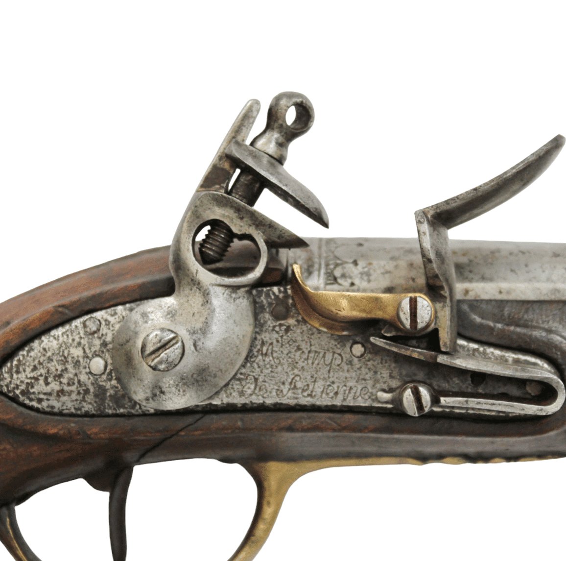  French Napoleonic Mameluke Flintlock Pistol-photo-2