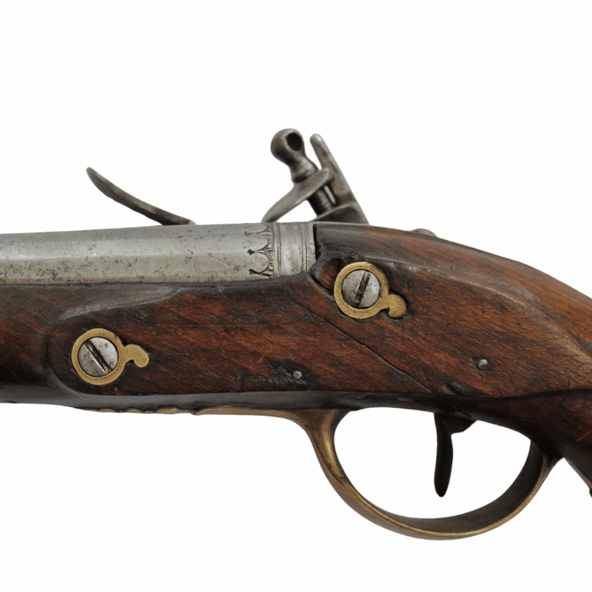  French Napoleonic Mameluke Flintlock Pistol-photo-1