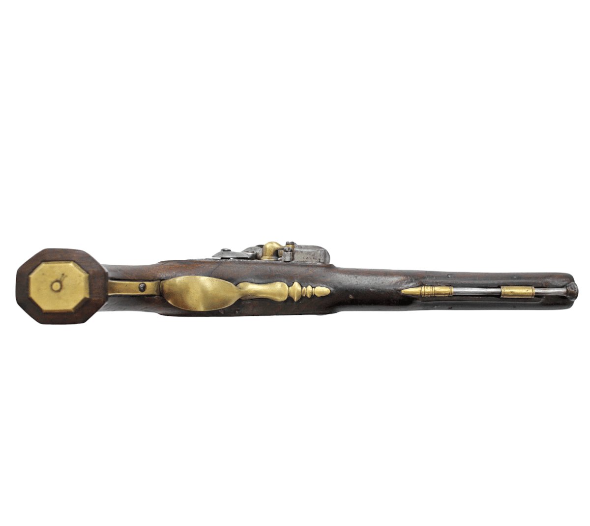  French Napoleonic Mameluke Flintlock Pistol-photo-2