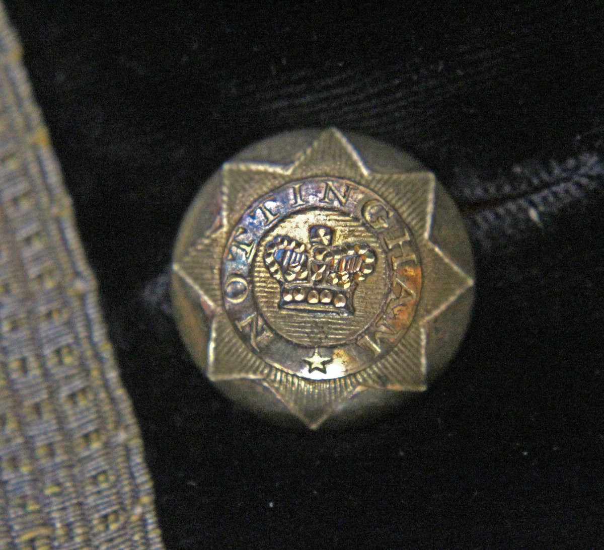  Officiers Anglais du Nottinghamshire Manteau de 1803-photo-6