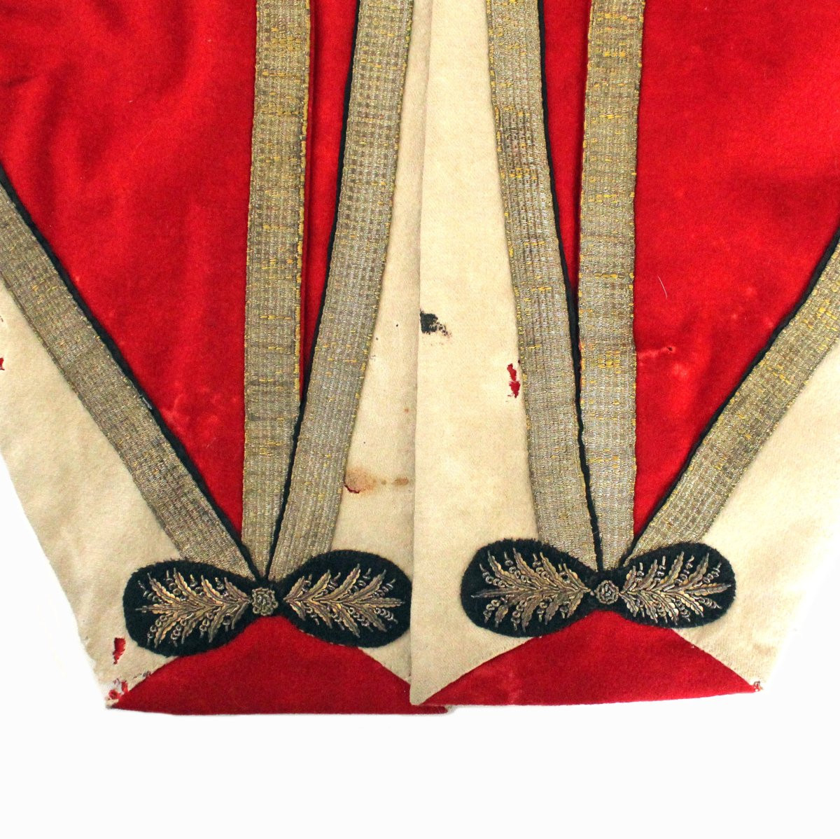  Officiers Anglais du Nottinghamshire Manteau de 1803-photo-7