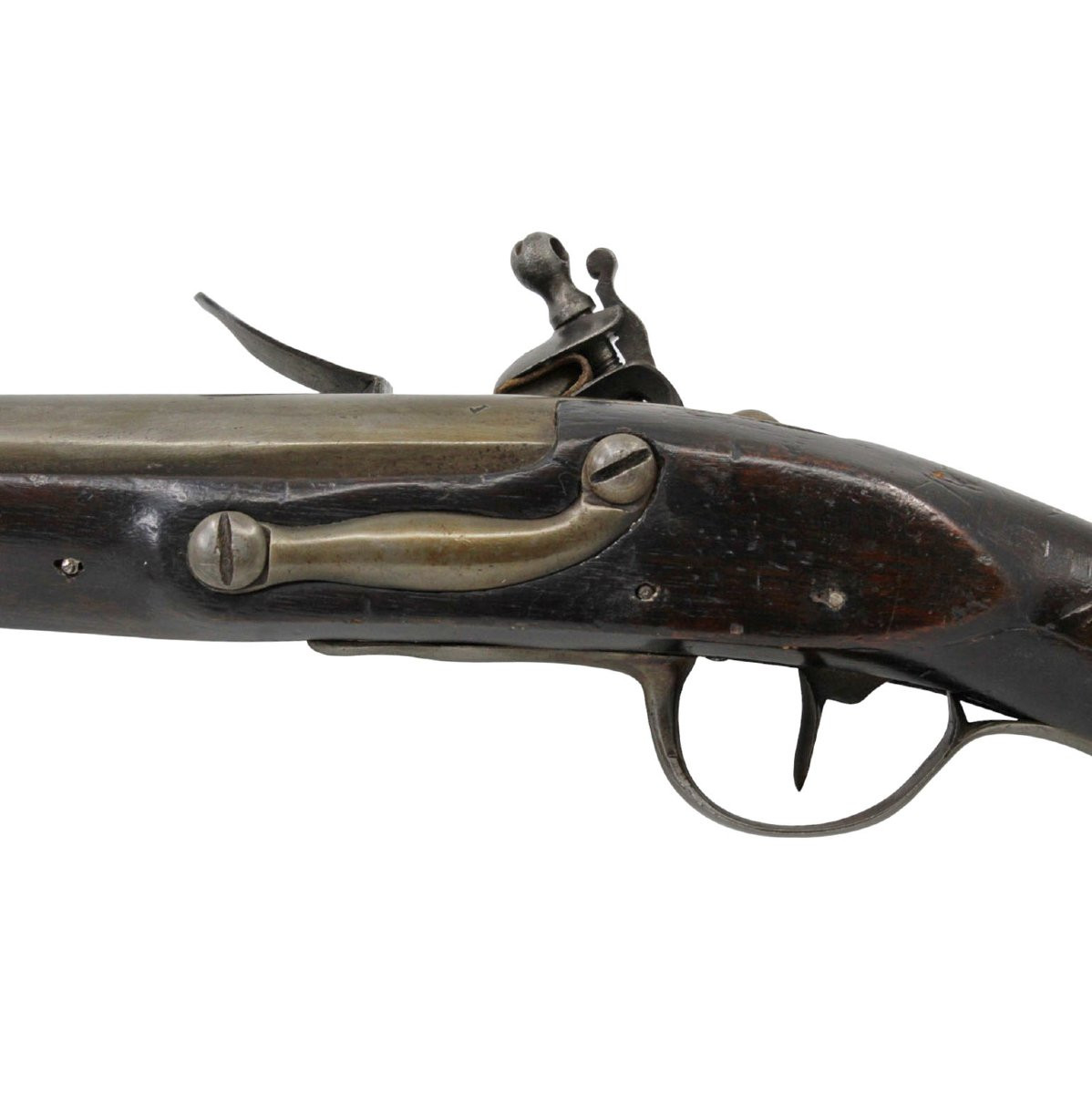 Pistolet à silex de cavalerie français modèle 1763-66-photo-4