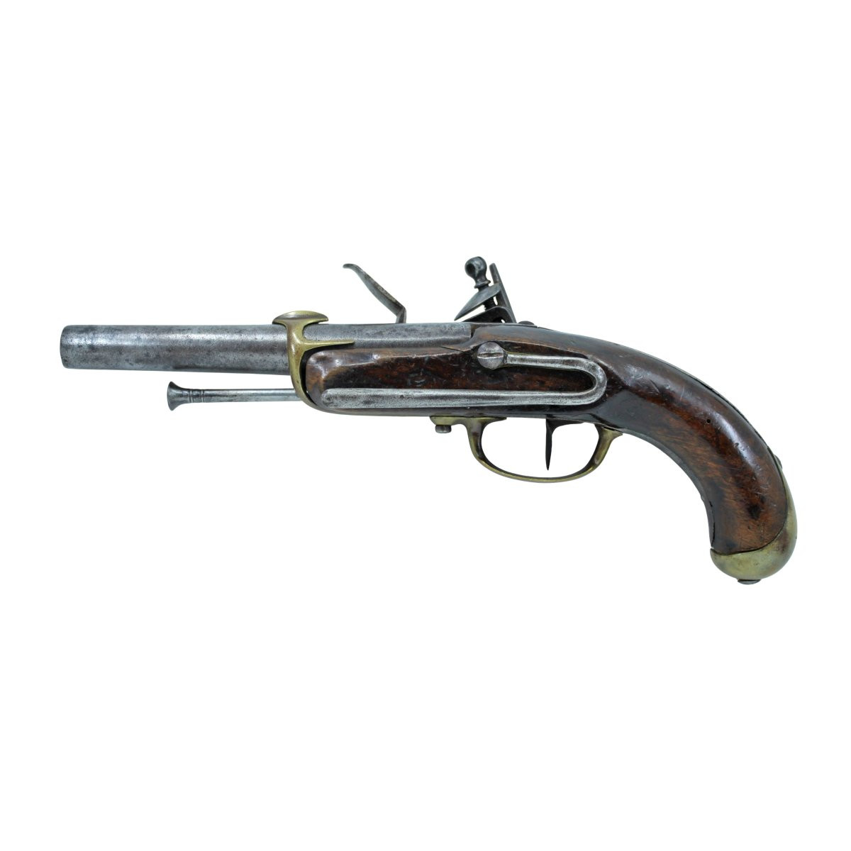French Navy Flintlock Pistol, Model 1799-photo-3
