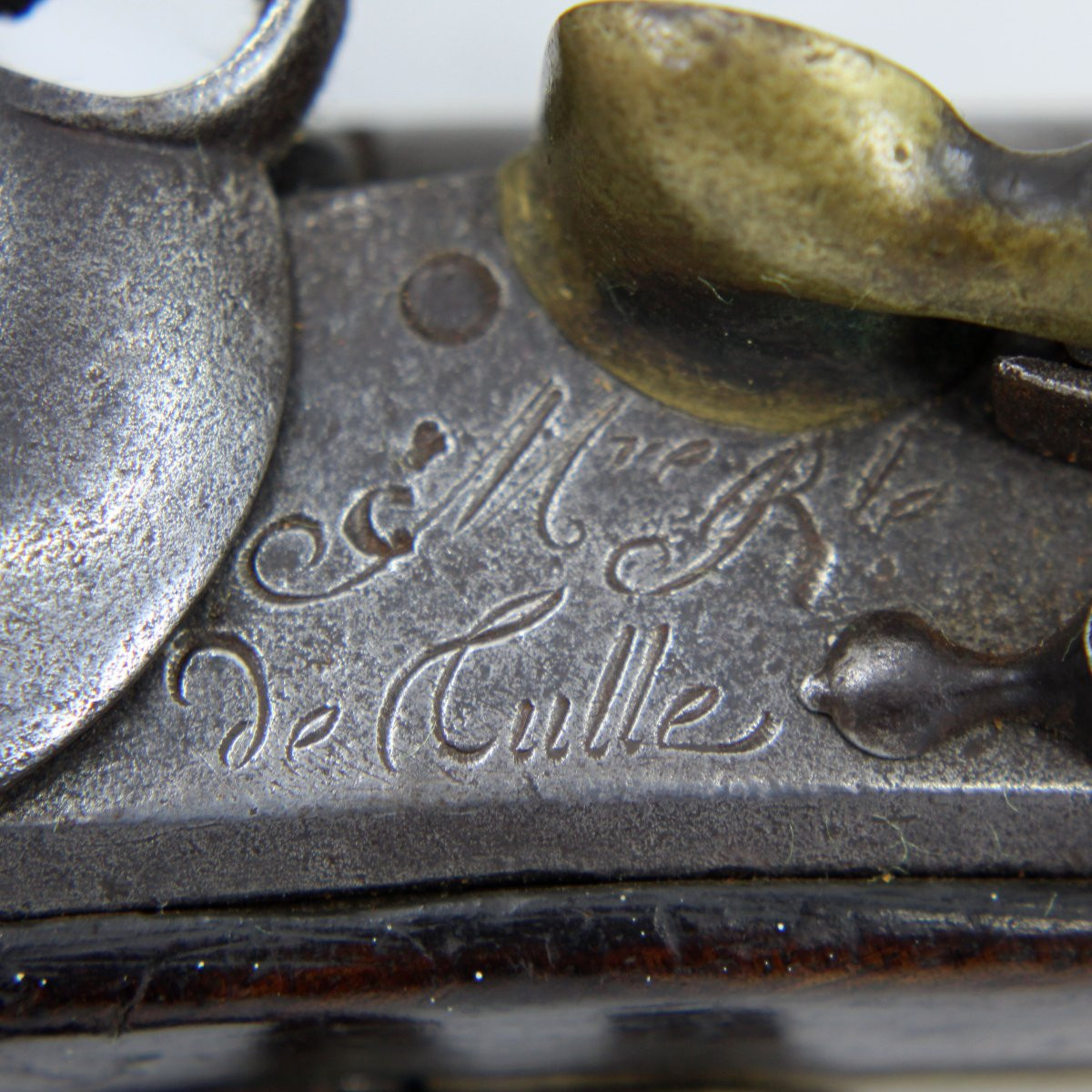 French Navy Flintlock Pistol, Model 1799-photo-5