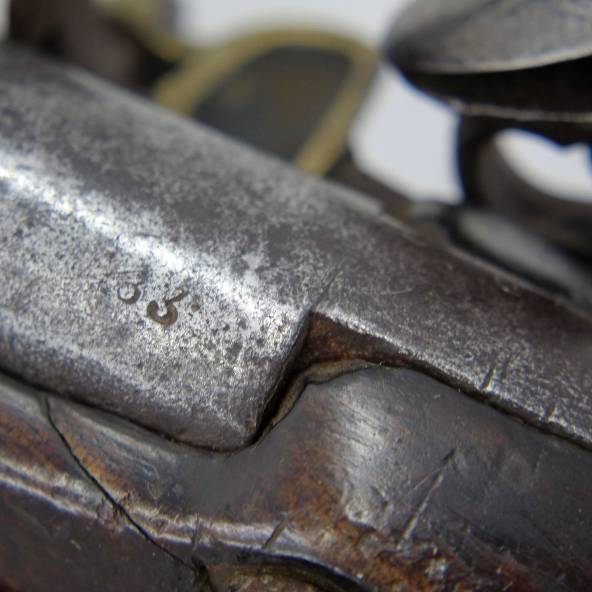 French Navy Flintlock Pistol, Model 1799-photo-6