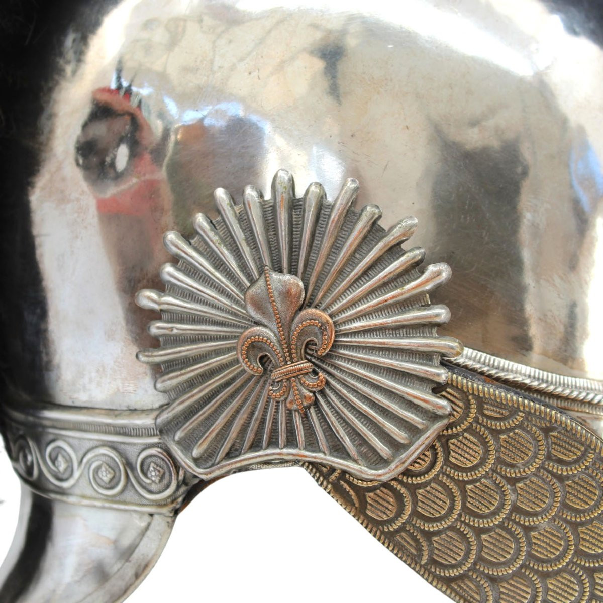 French 1814 Model Garde Nationale à Cheval Helmet-photo-2