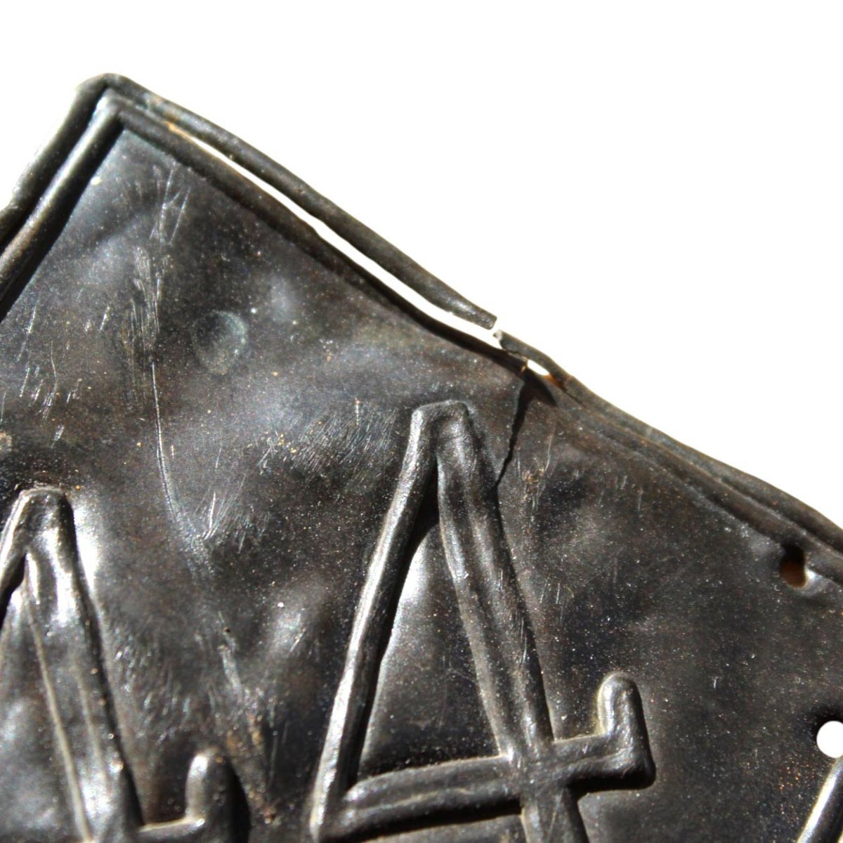 Plaque de shako d'infanterie française modèle 1810-photo-2