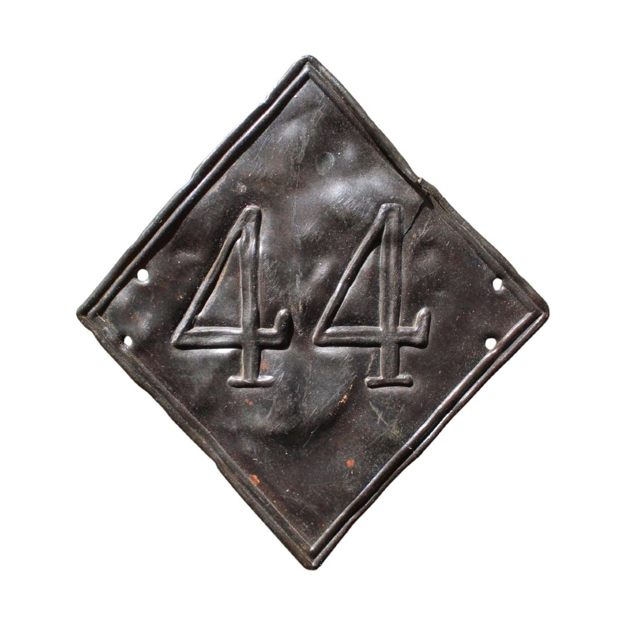 Plaque de shako d'infanterie française modèle 1810