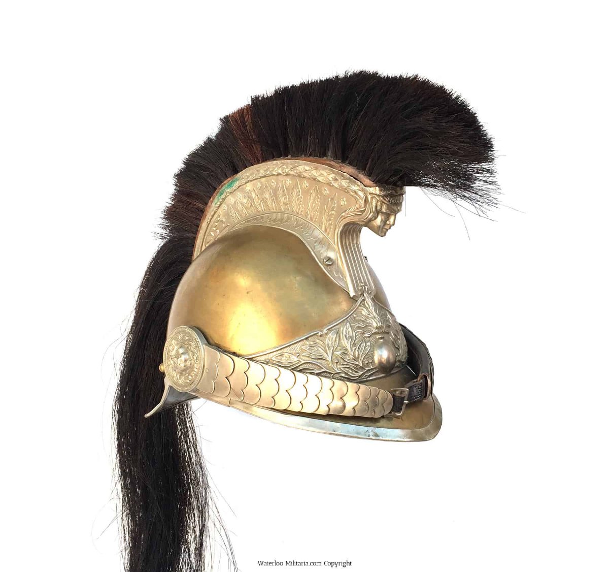 Casque de Gendarmerie montée Modèle 1913-photo-2