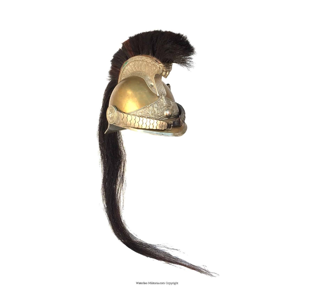 Casque de Gendarmerie montée Modèle 1913