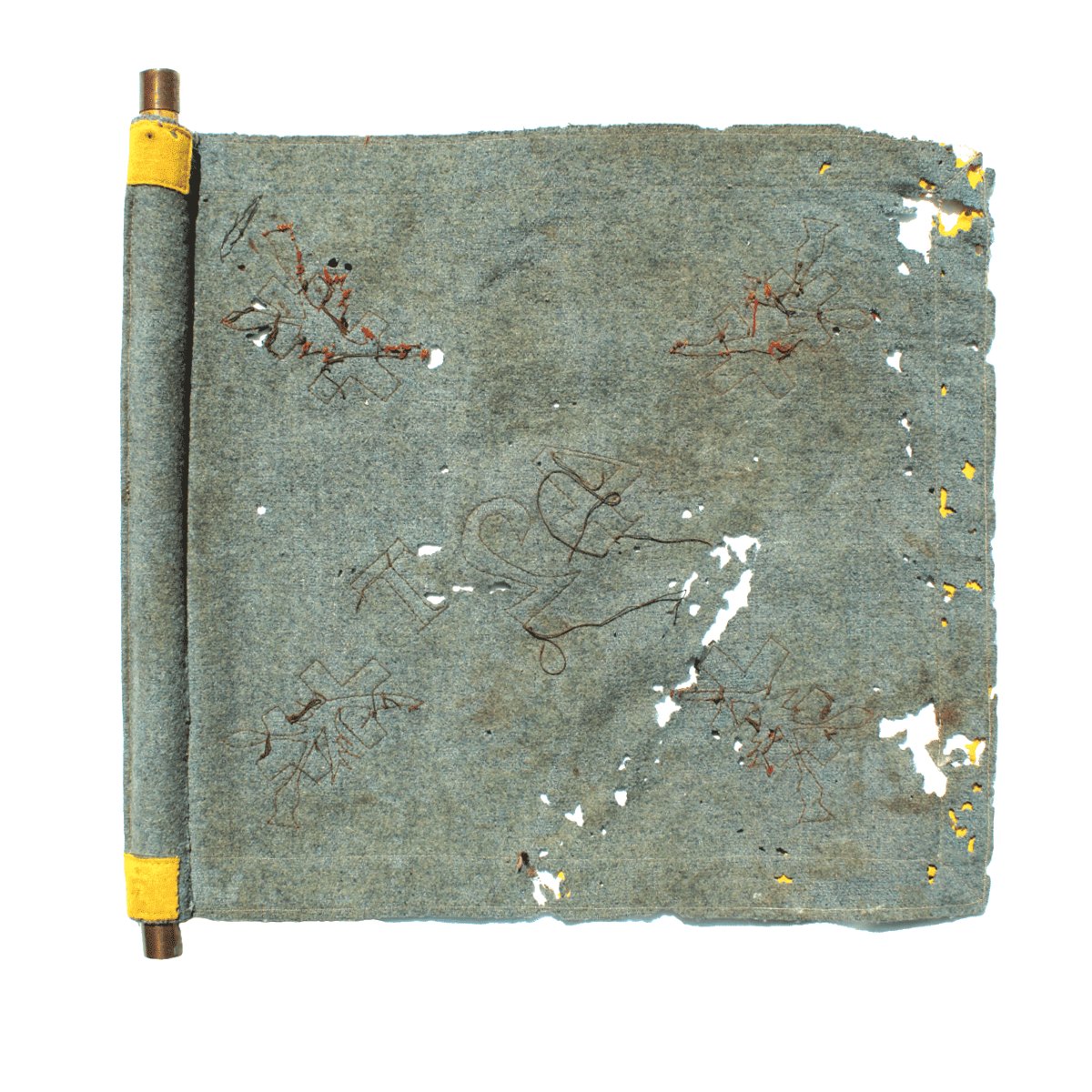 French Pennant Ww1 42e Tirailleurs-photo-2