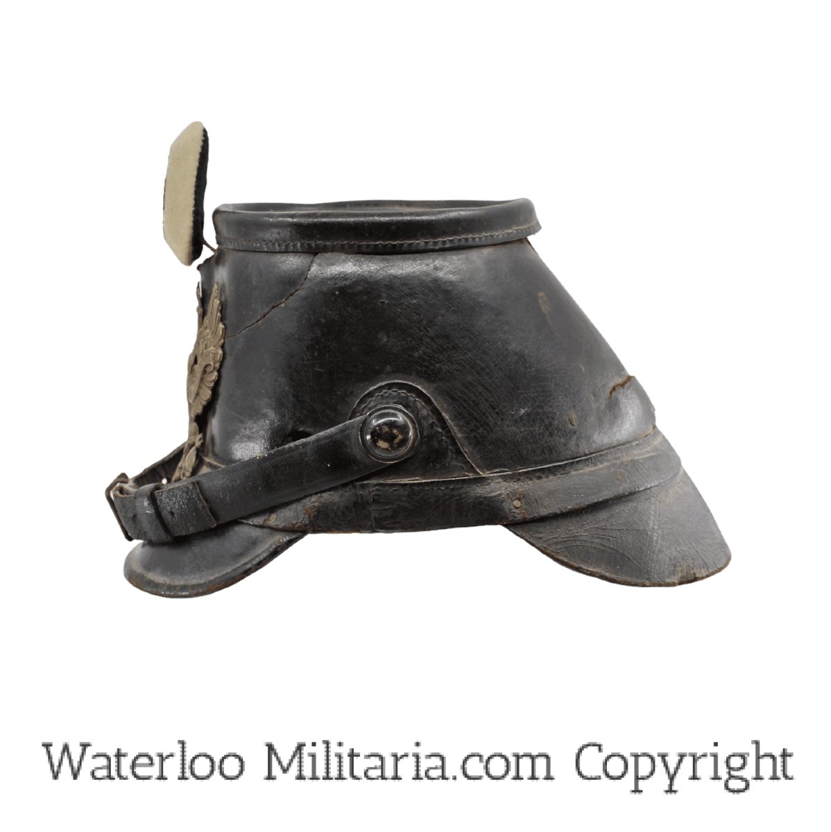 Shako Allemand Impérial Jager endommagé au combat-photo-2