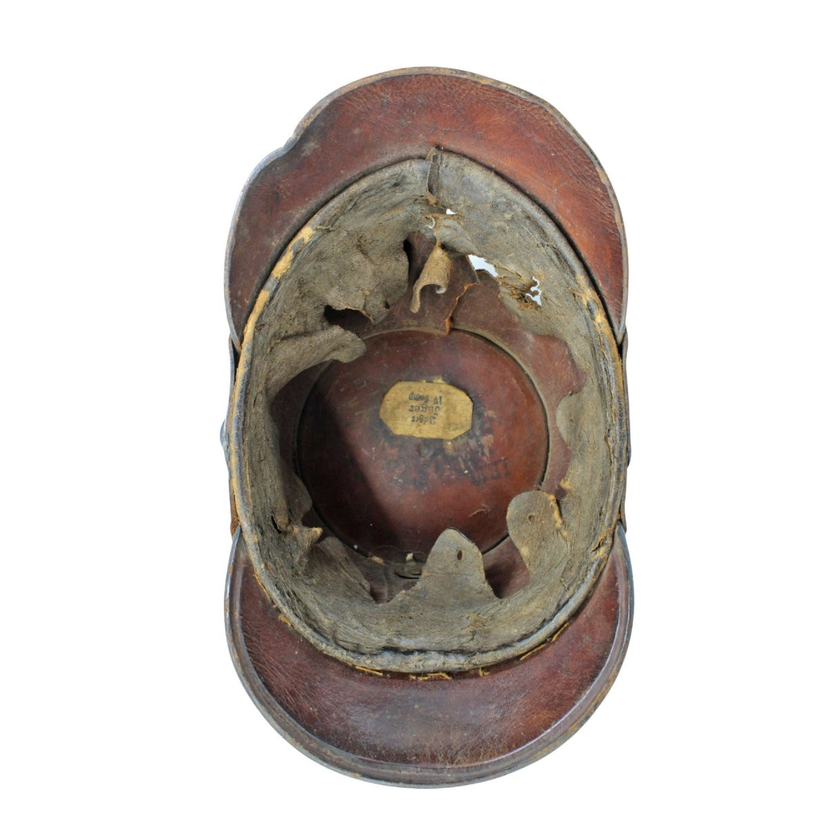 Shako Allemand Impérial Jager endommagé au combat-photo-8