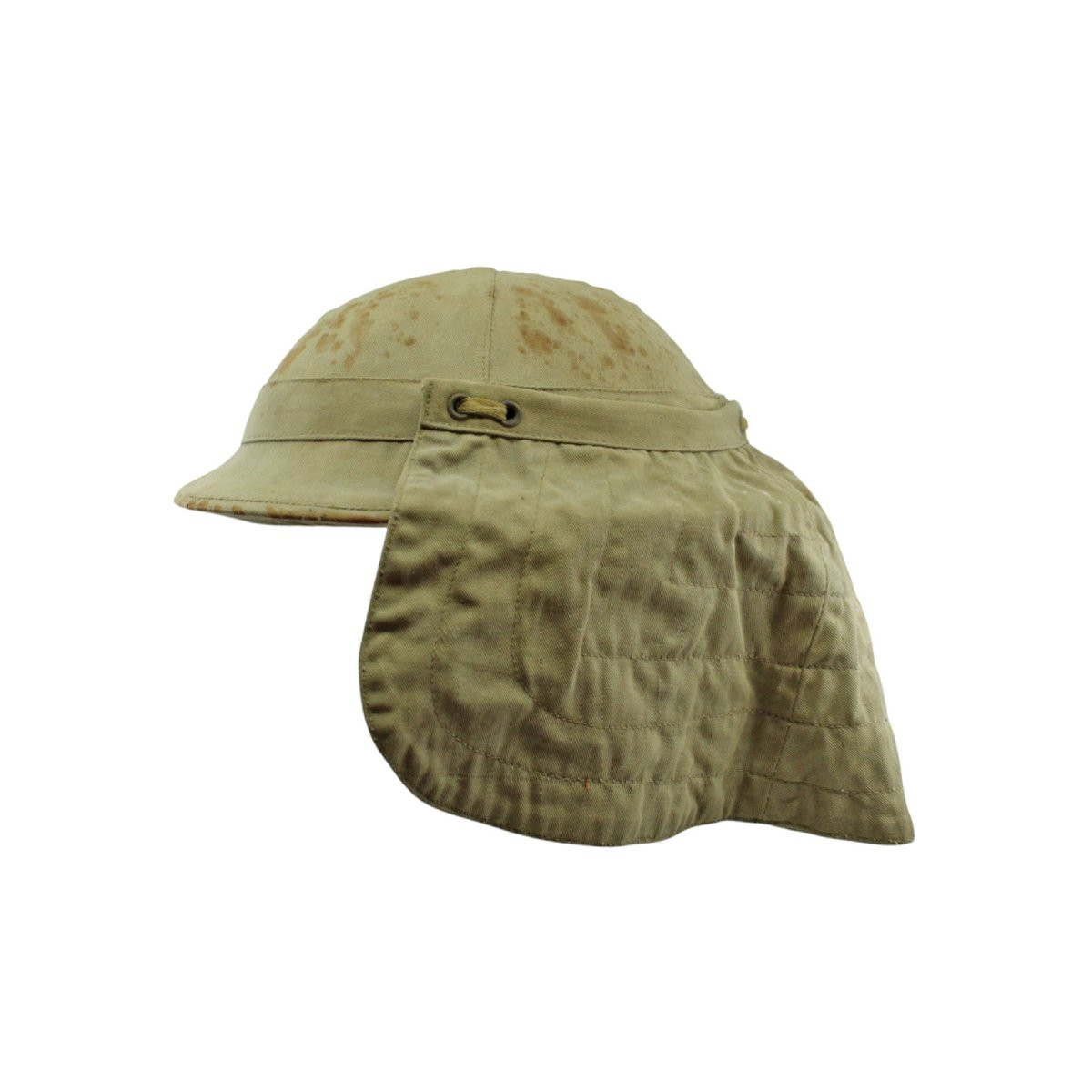 First World War British Helmet And Cover-photo-3