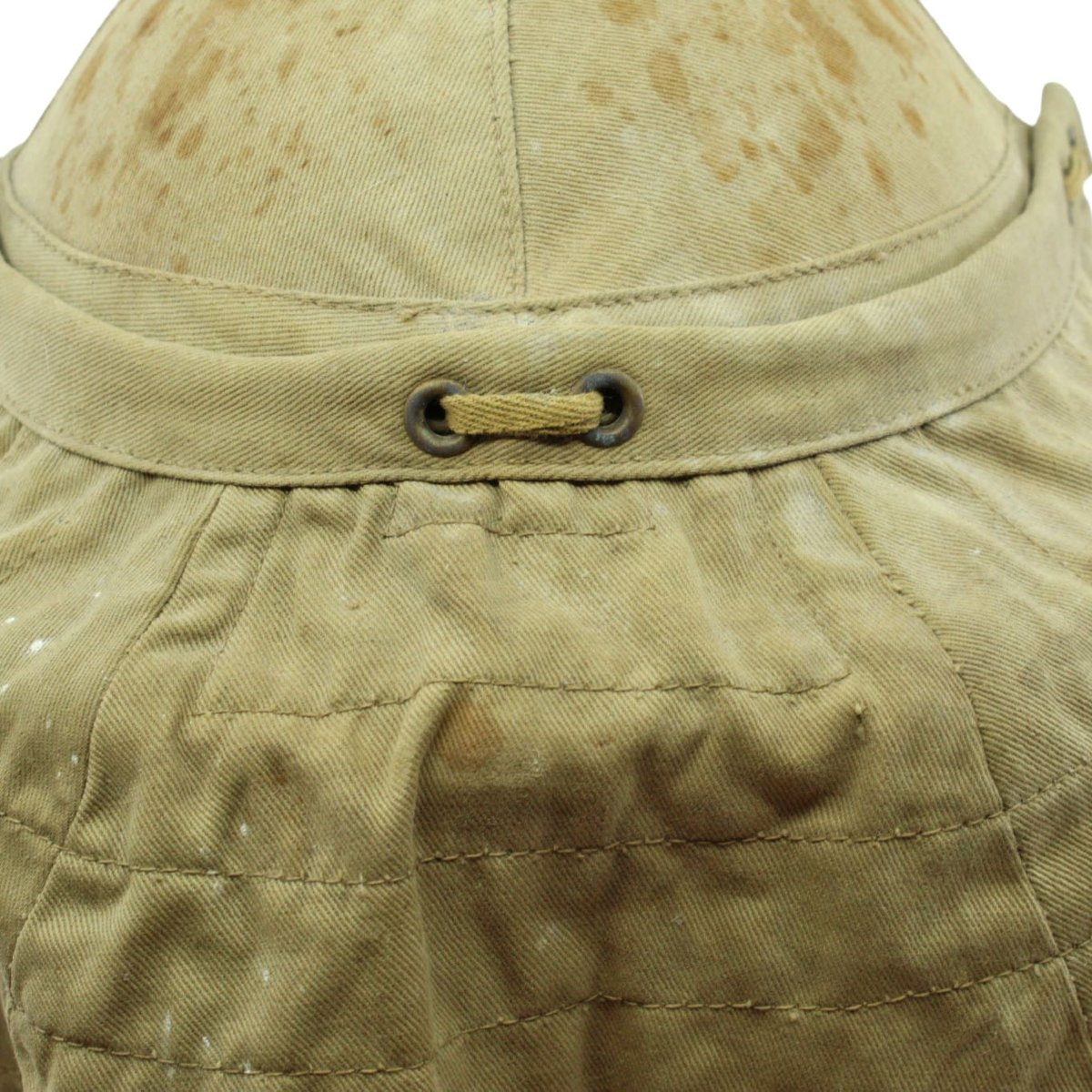 First World War British Helmet And Cover-photo-1