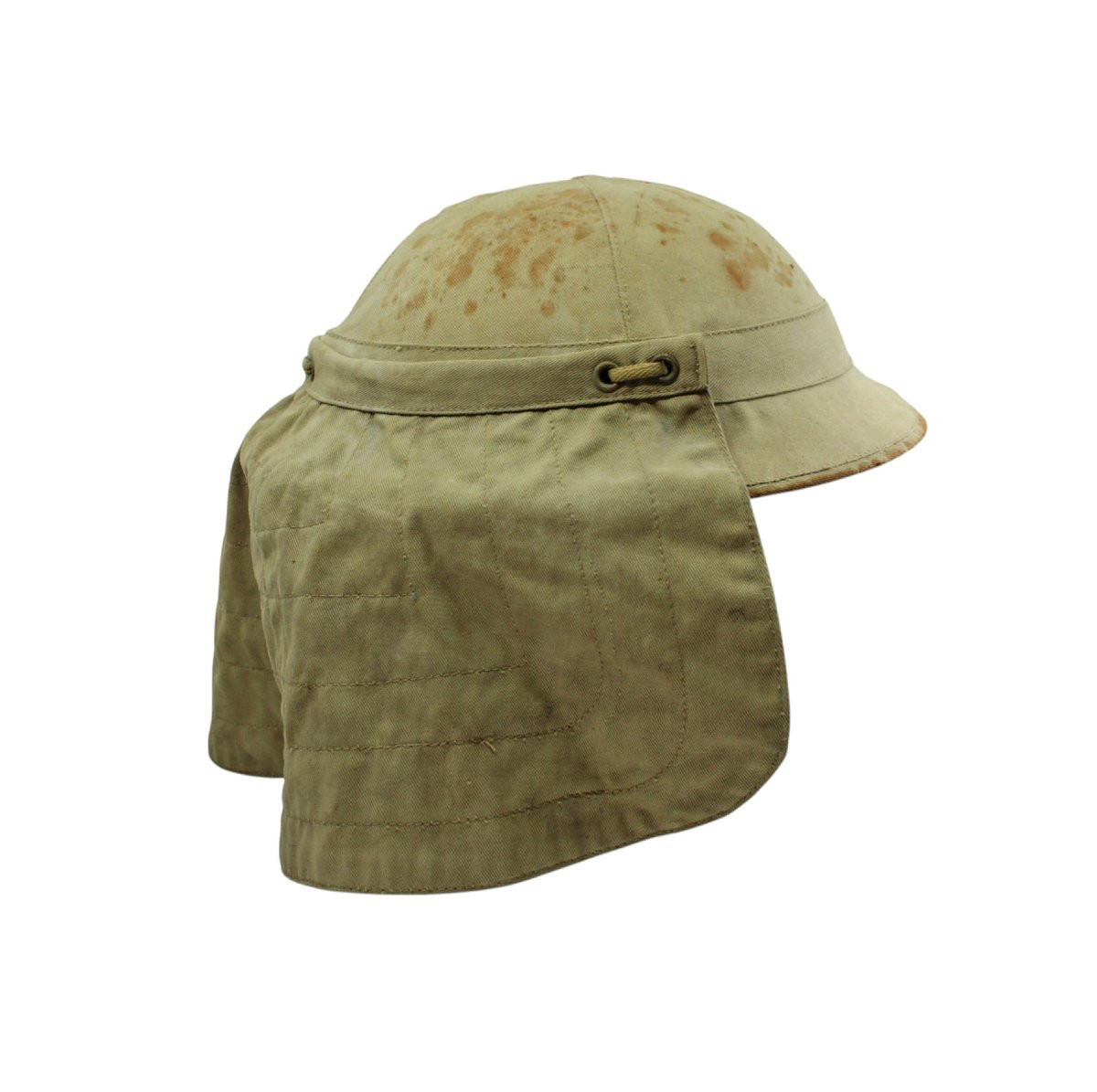 First World War British Helmet And Cover-photo-2