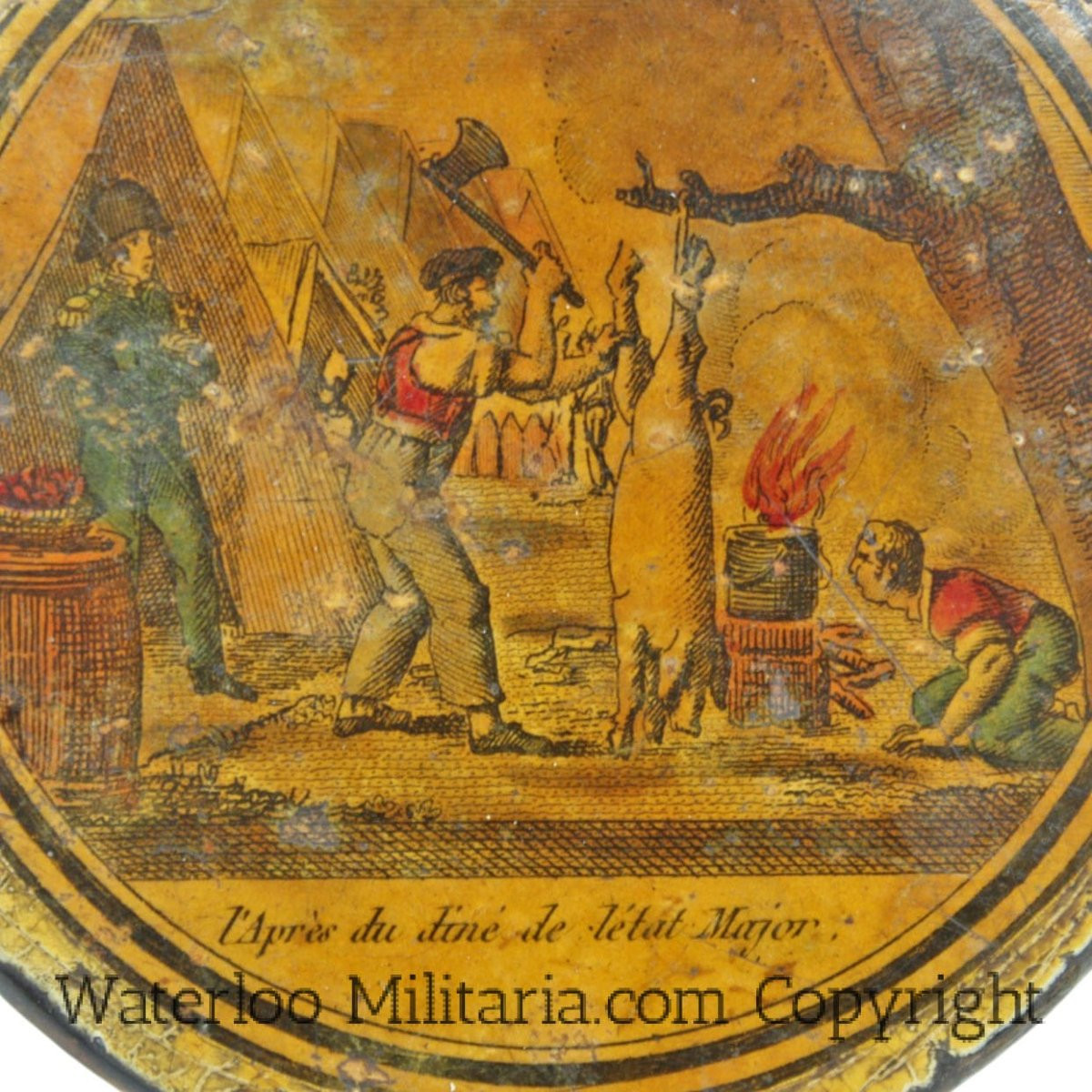 French Candy Box From The Napoleonic Era-photo-2