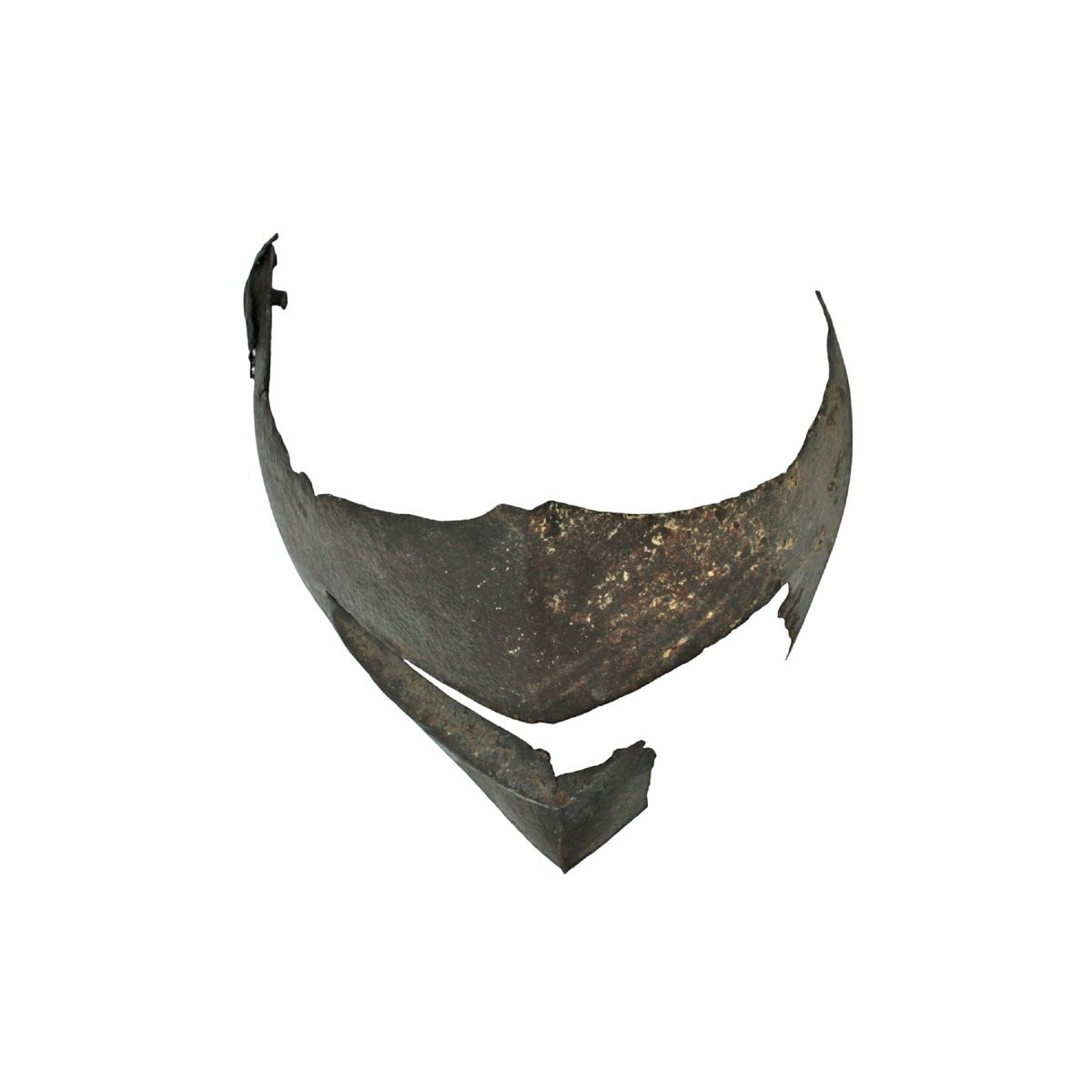 16th Century Battlefield Excavated Close Helmet Visor-photo-4