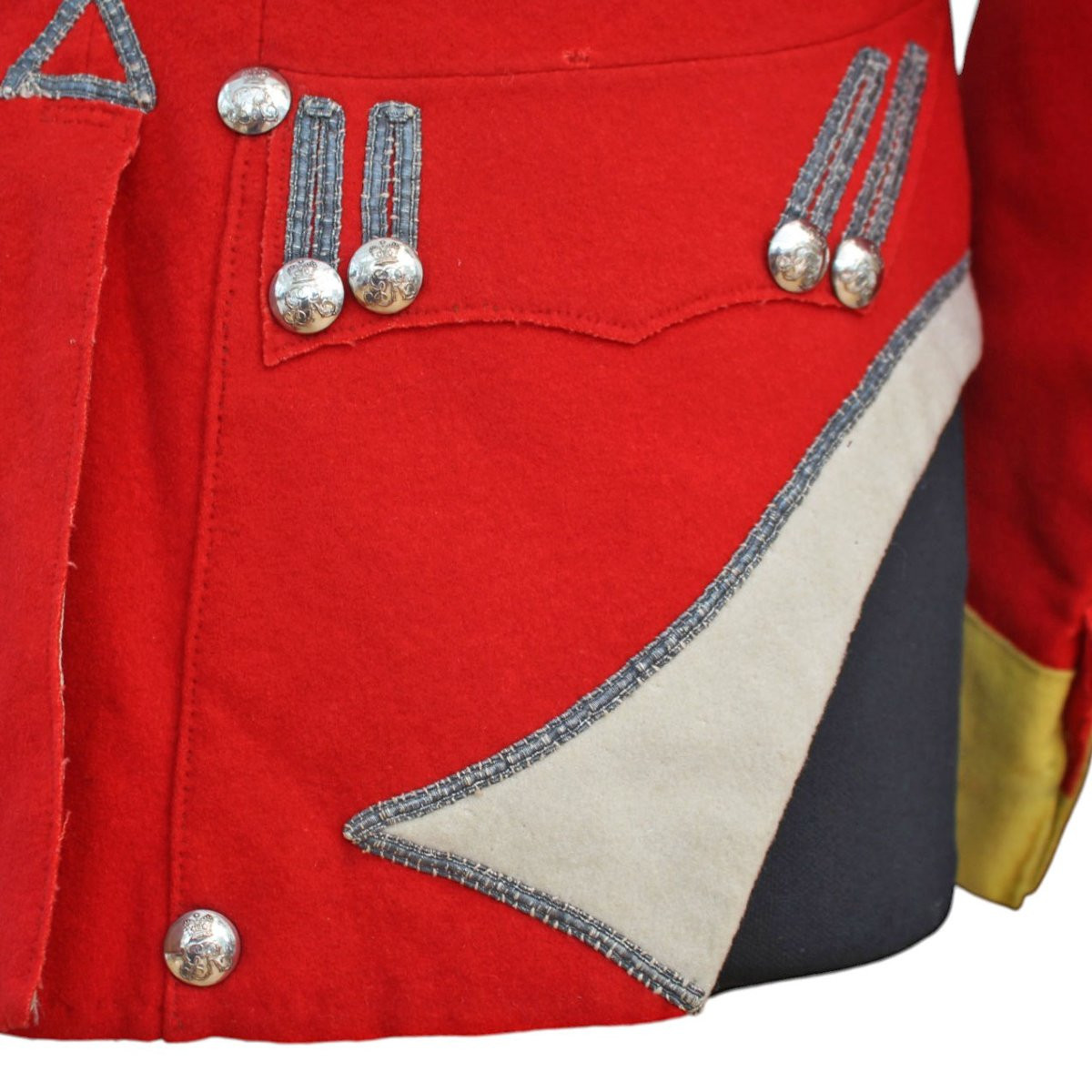 Veste à queue courte d'officier britannique 1800-photo-6