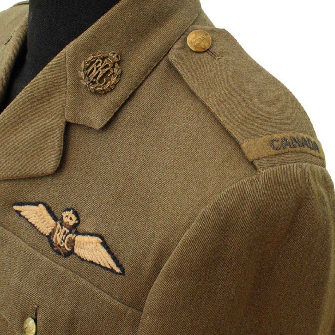 Ww1 Canadian Rfc Cuff Rank Tunic-photo-2