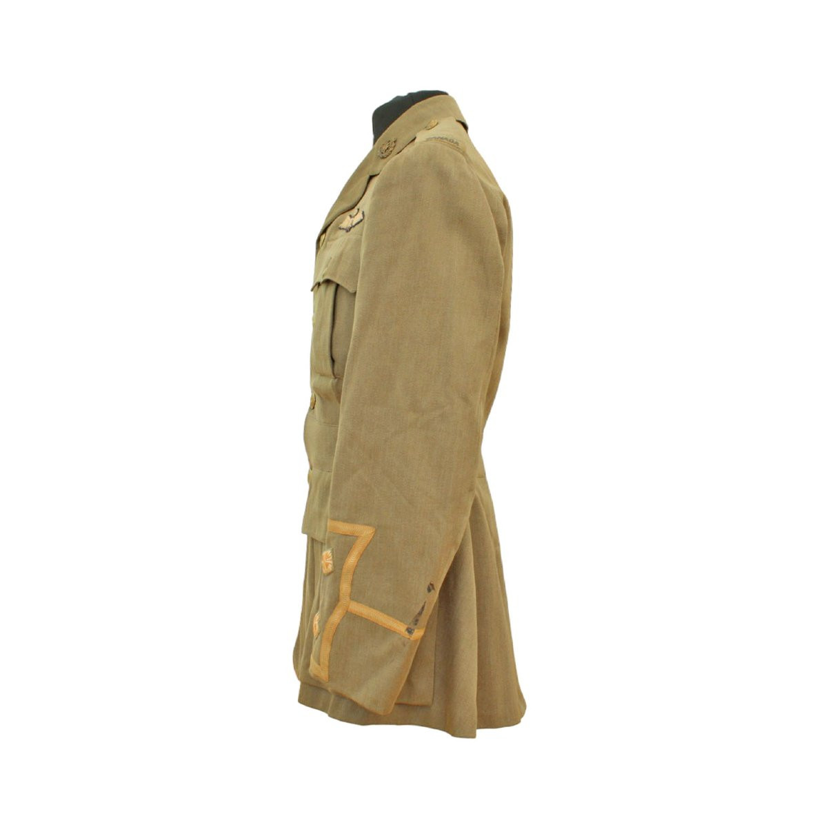 Ww1 Canadian Rfc Cuff Rank Tunic-photo-8