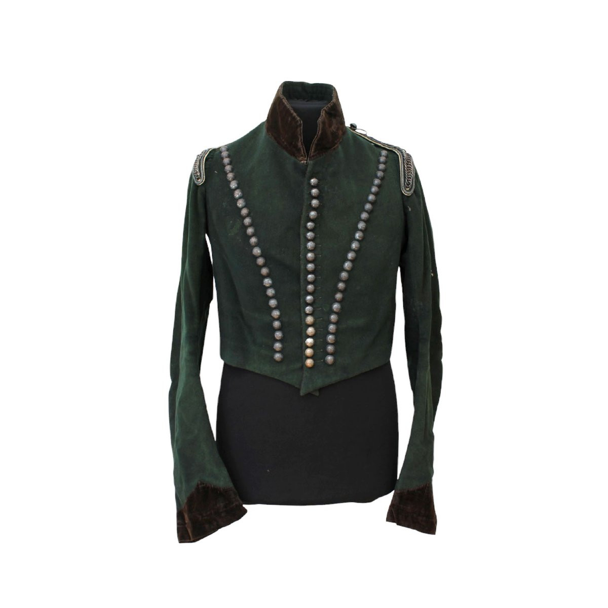 Veste de cavalerie de la Yeomanry du Denbighshire anglais, 1800-photo-2