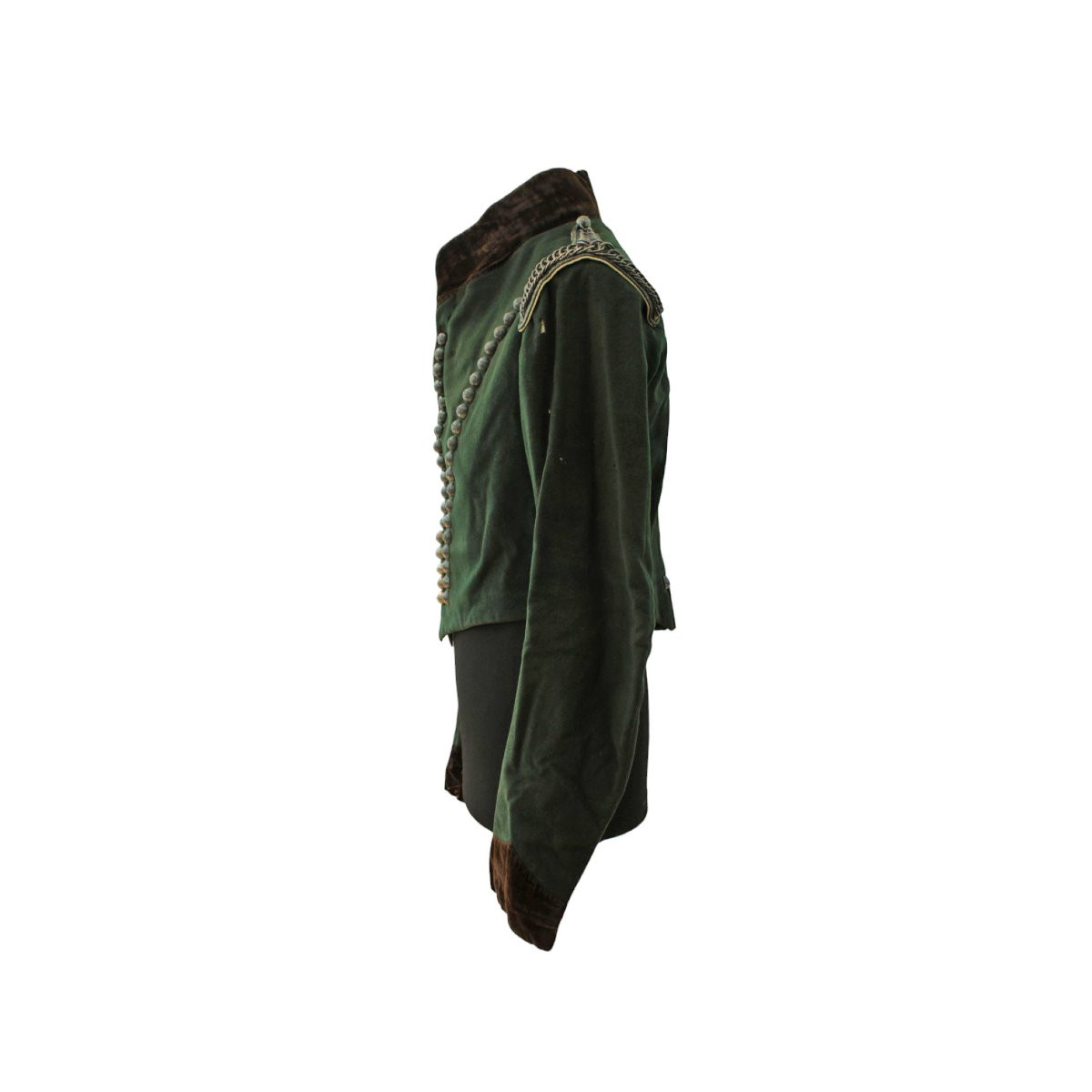 Veste de cavalerie de la Yeomanry du Denbighshire anglais, 1800-photo-3