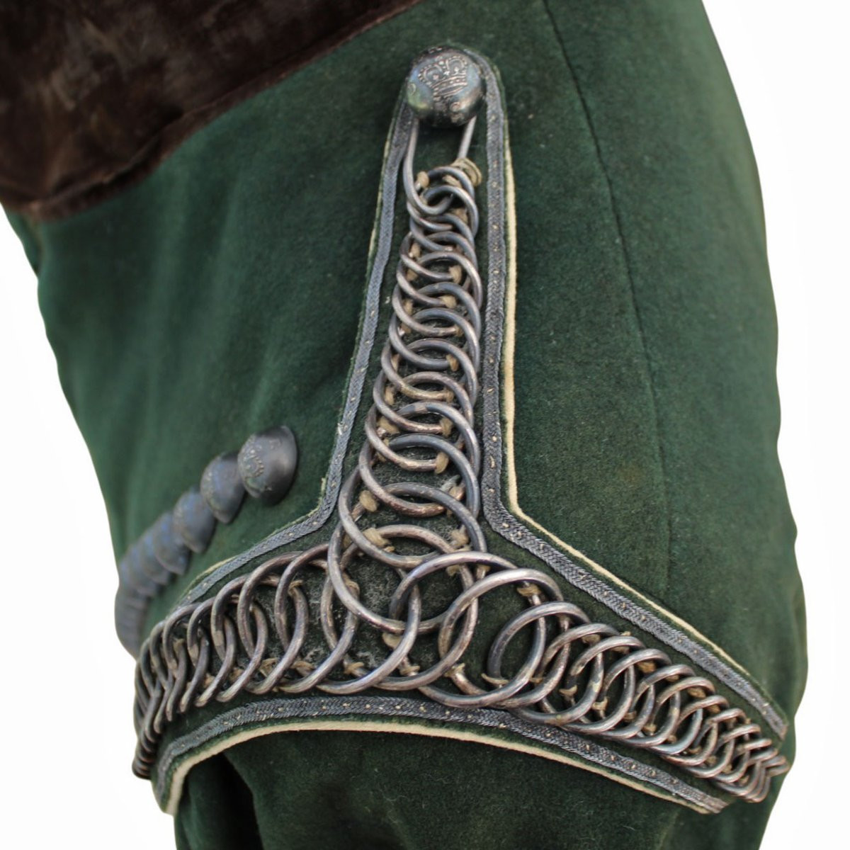 Veste de cavalerie de la Yeomanry du Denbighshire anglais, 1800-photo-4