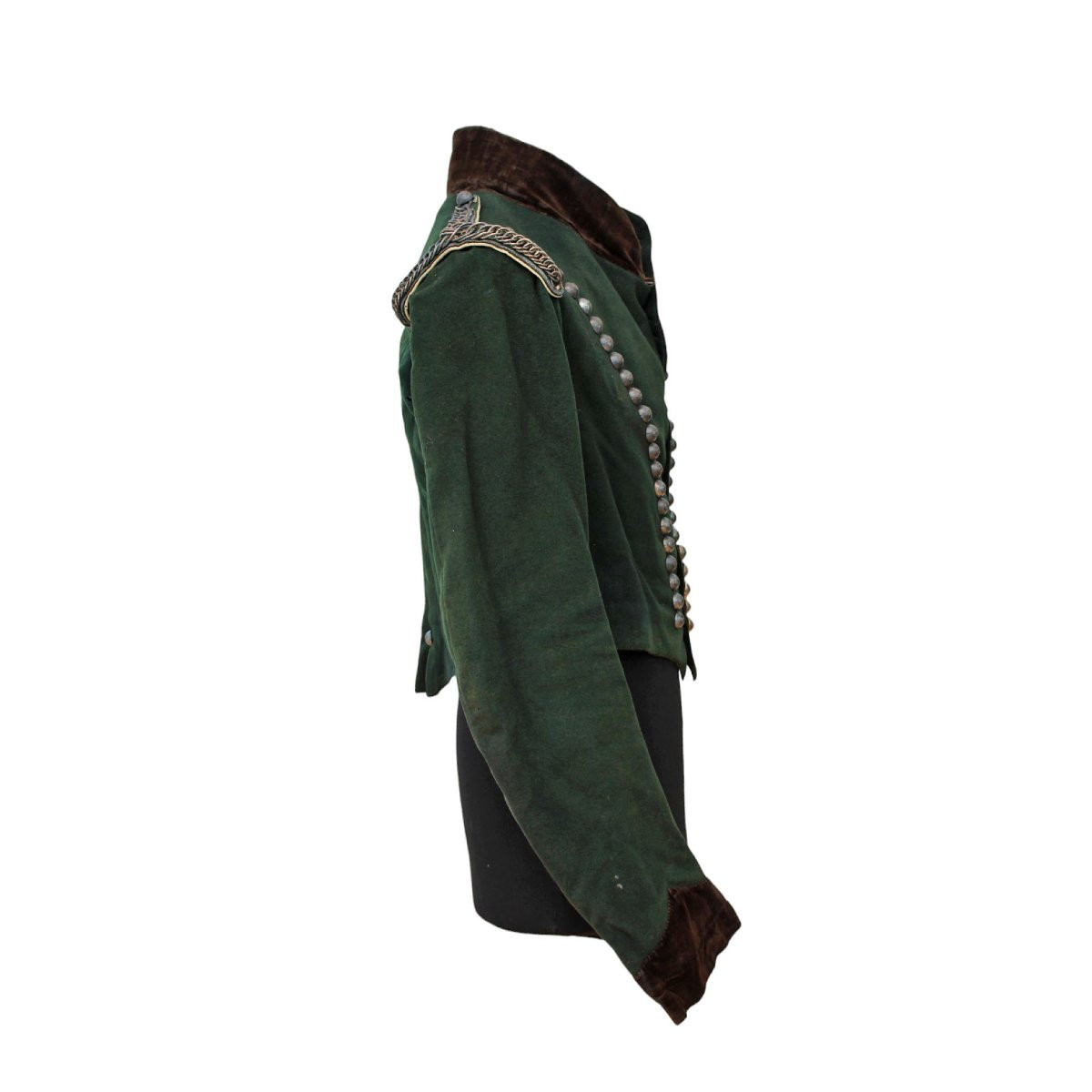 Veste de cavalerie de la Yeomanry du Denbighshire anglais, 1800-photo-1