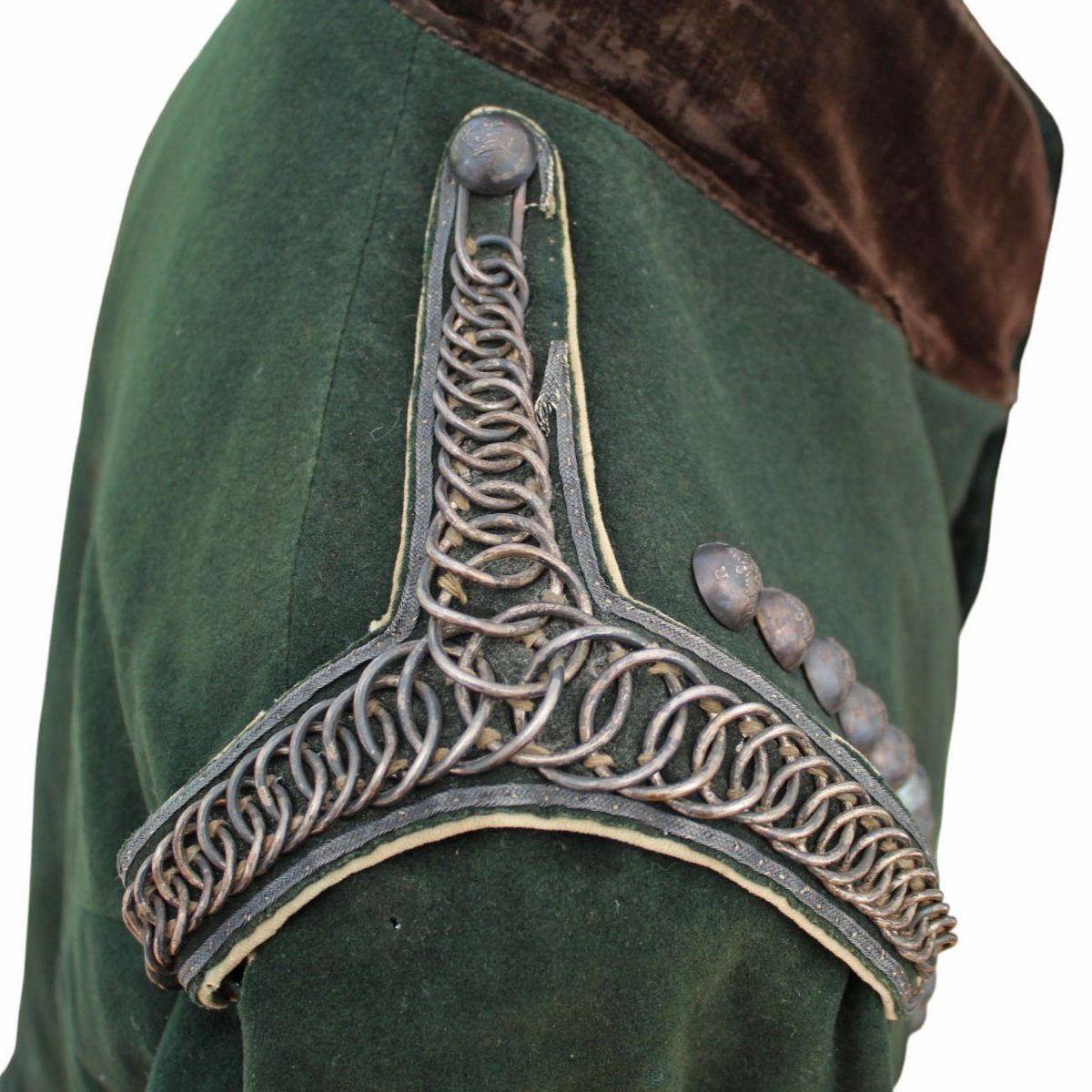 Veste de cavalerie de la Yeomanry du Denbighshire anglais, 1800-photo-2