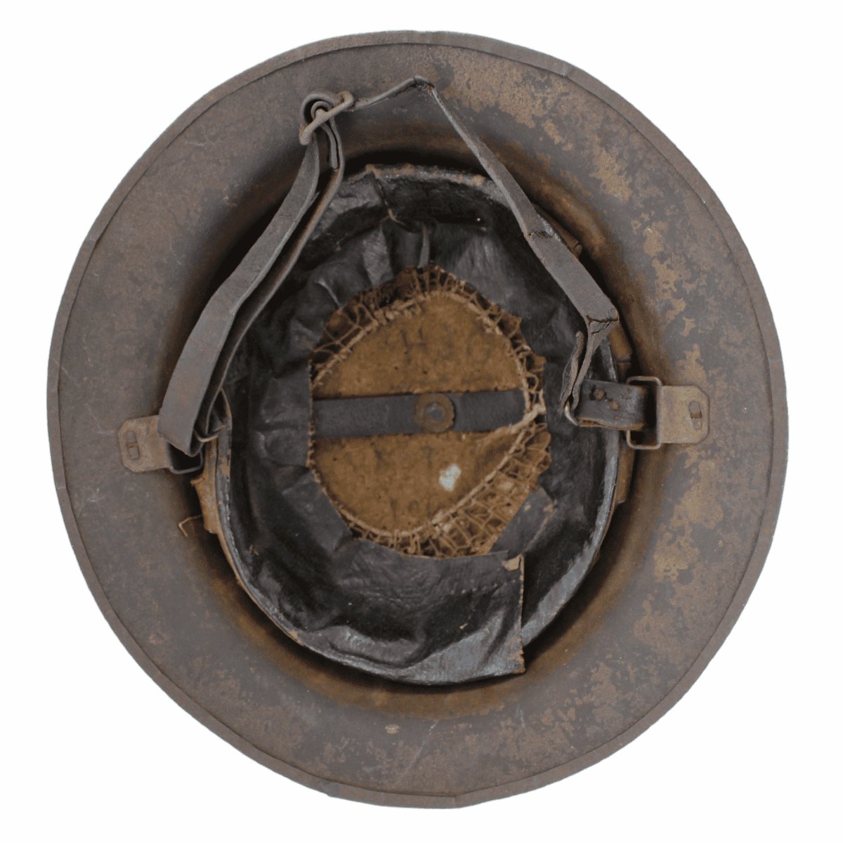 Casque Brodie Britannique de la Première Guerre Mondiale-photo-3