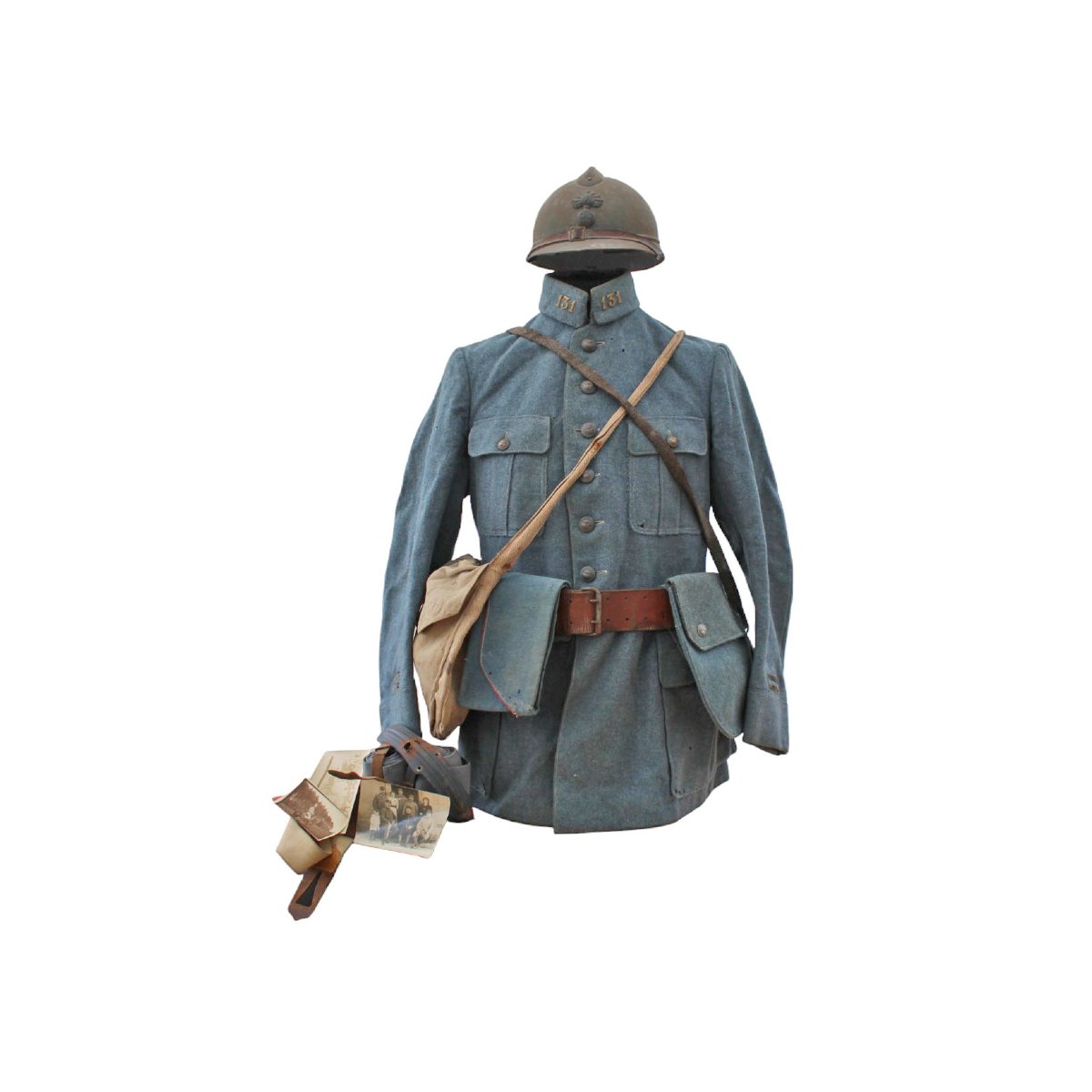 A Collection Of Identified French Infantry Uniforms From World War I-photo-2