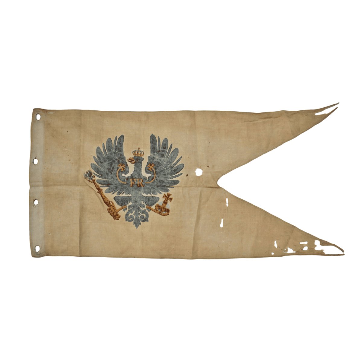 Fanion de lance de uhlan prussien de la Première Guerre mondiale