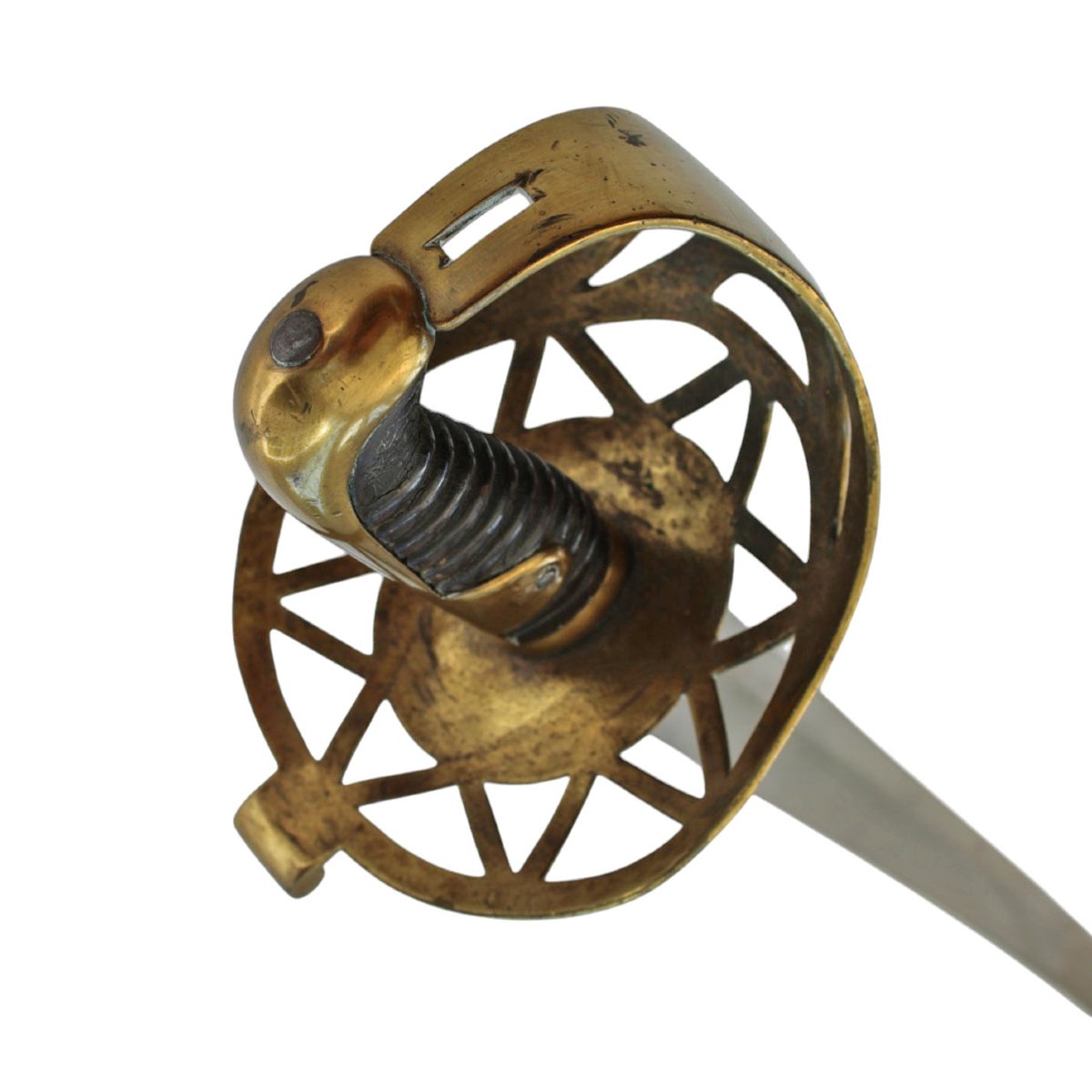 British Lifeguard Sabre, Model 1796, With A Disc- Hilt-photo-8