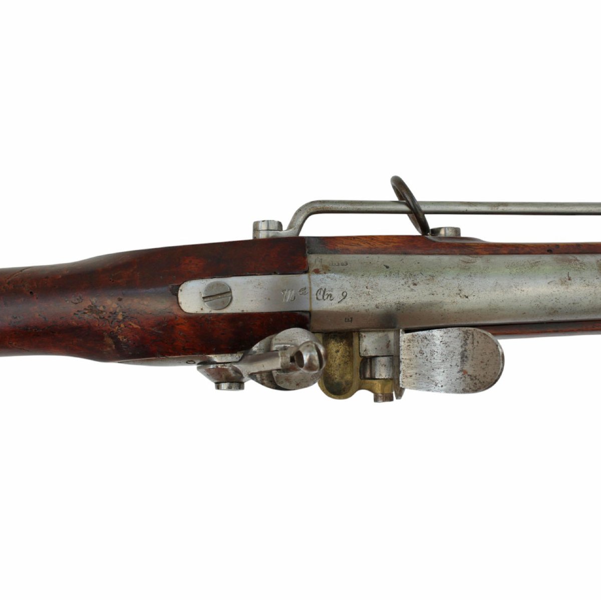  Carbine de cavalerie à silex ANIX 1813 Française-photo-1