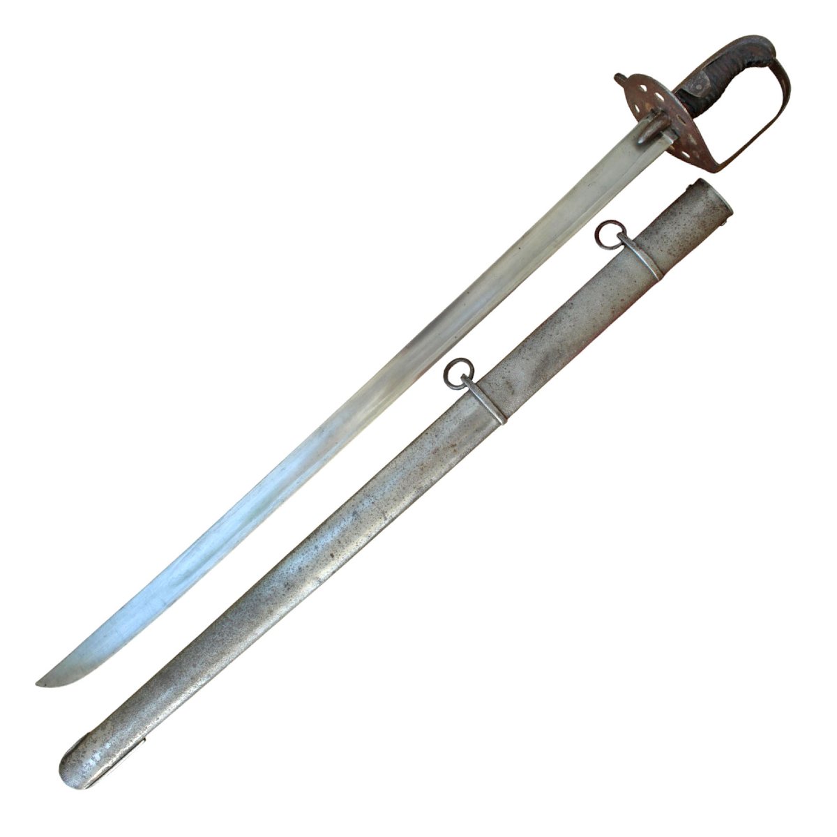 Sabre de Cavalerie Lourde Britannique Modèle 1796-photo-1