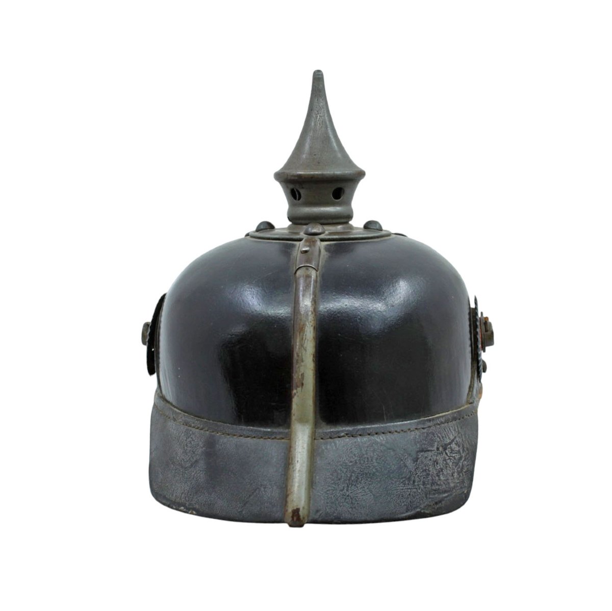 Prussian Pioneer Helmet With Spike From World War I-photo-1