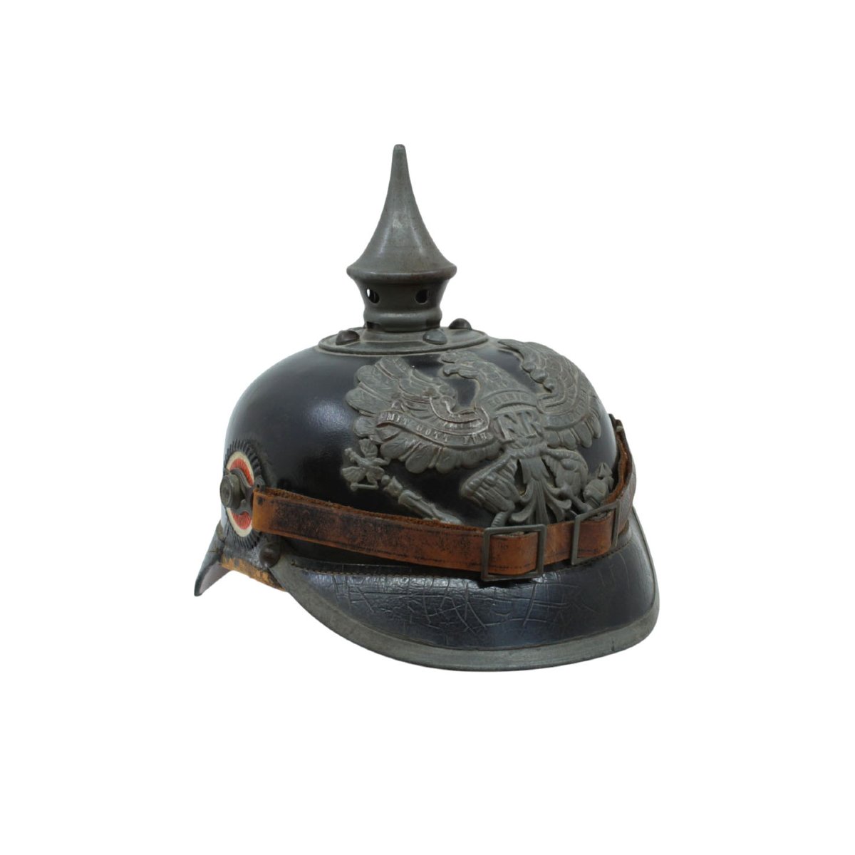 Prussian Pioneer Helmet With Spike From World War I